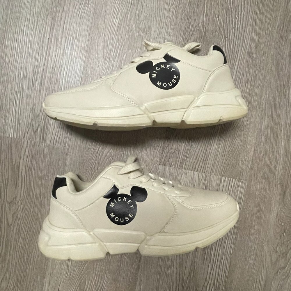 DISNEY mickey mouse cream/ off white sneakers primark exclusive